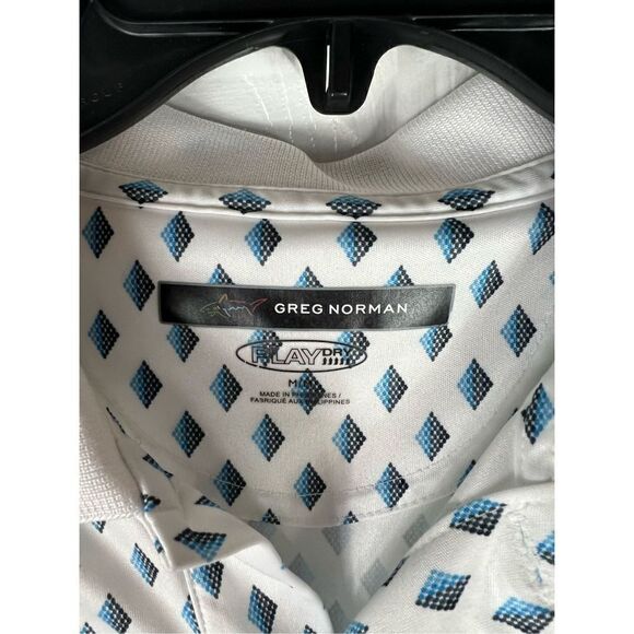 Greg Norman Mens Playdry Shirt Size M - Picture 2 of 5